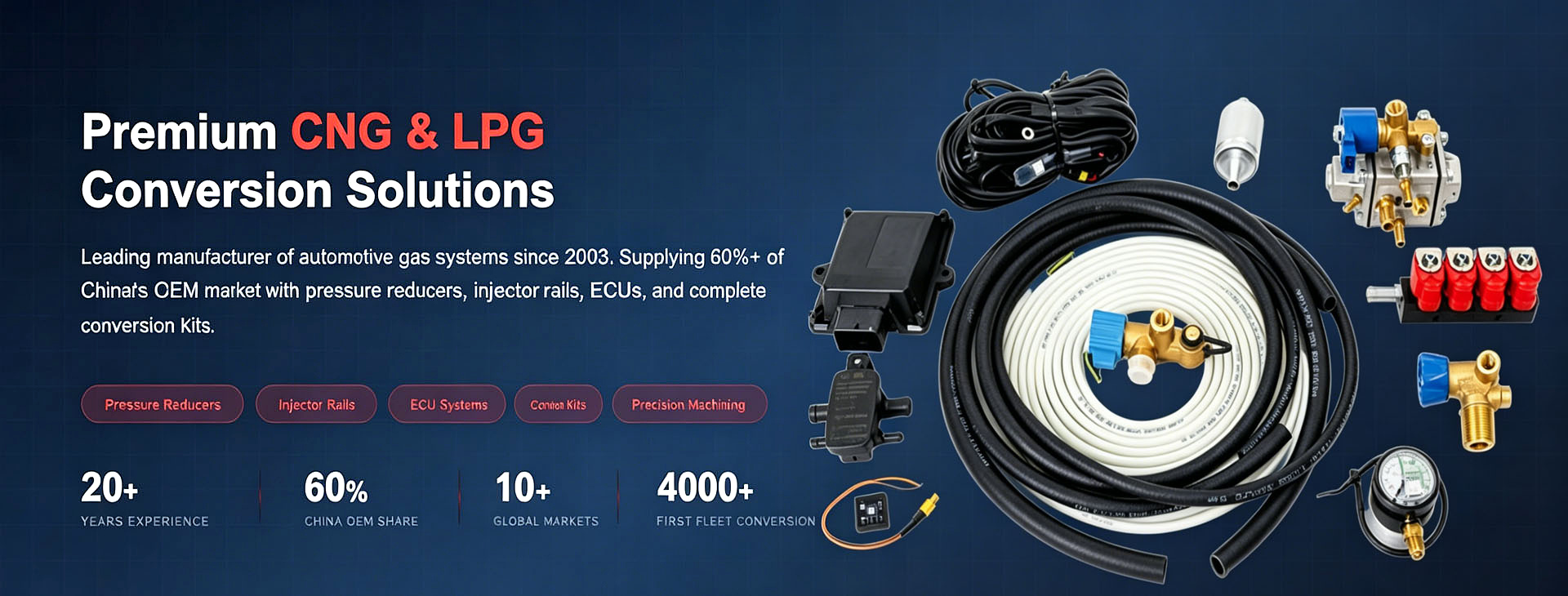 CNG LPG Conversion Kits Manufacturer in China - Yuncheng CNG LPG Conversion Kits