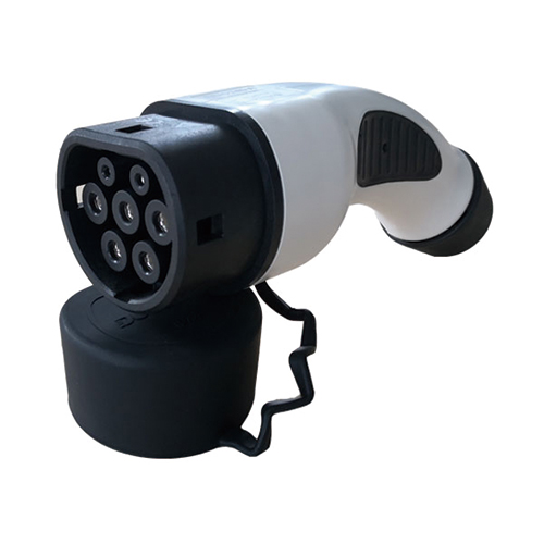 16 Amp level 2 type 2 ev charger with 5m IEC62196 Cable and UK Plug