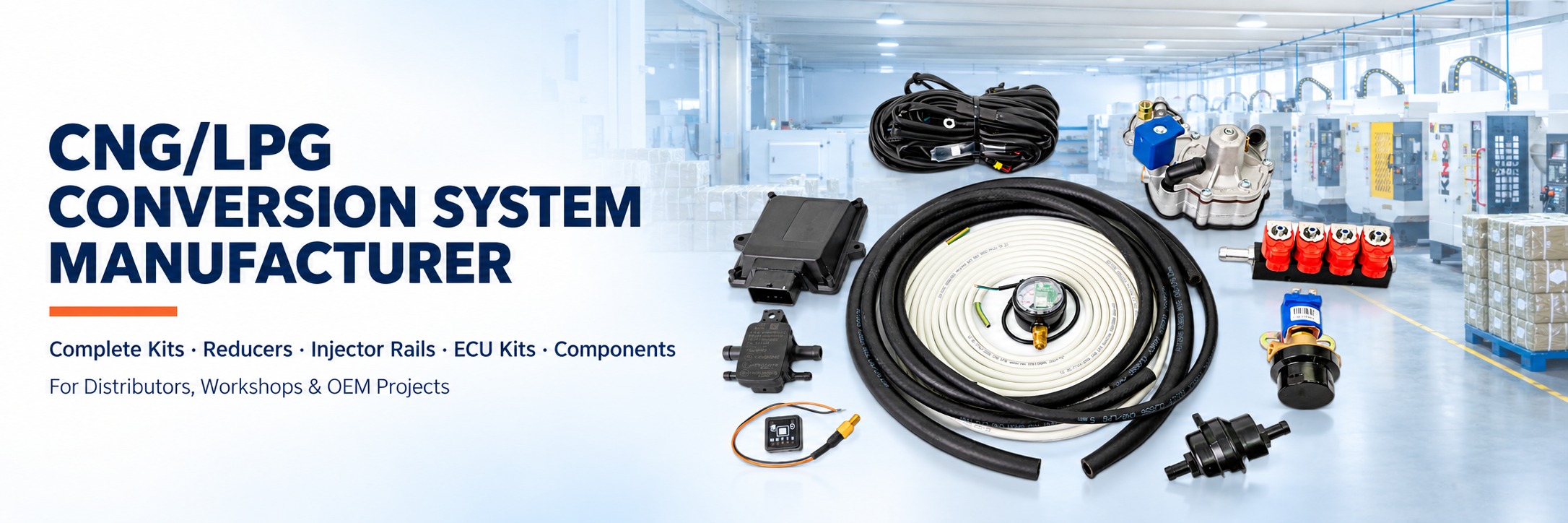 CNG LPG ECU Kit for Automotive Gas Conversion