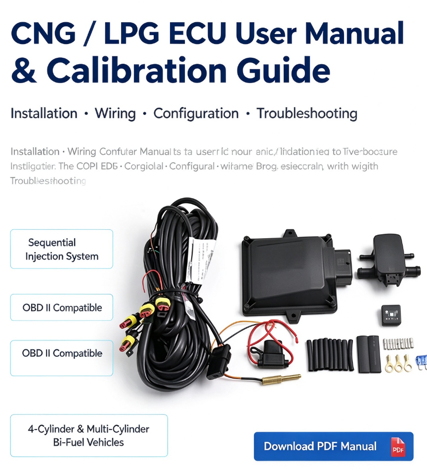 CNG / LPG ECU User Manual & Calibration Guide