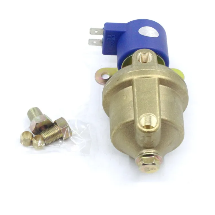 Bronze U-Shape Channel LPG Fuel Filter Integrated with Solenoid Valve Bronze U-Shape Channel LPG Fuel Filter Integrated with Solenoid Valve