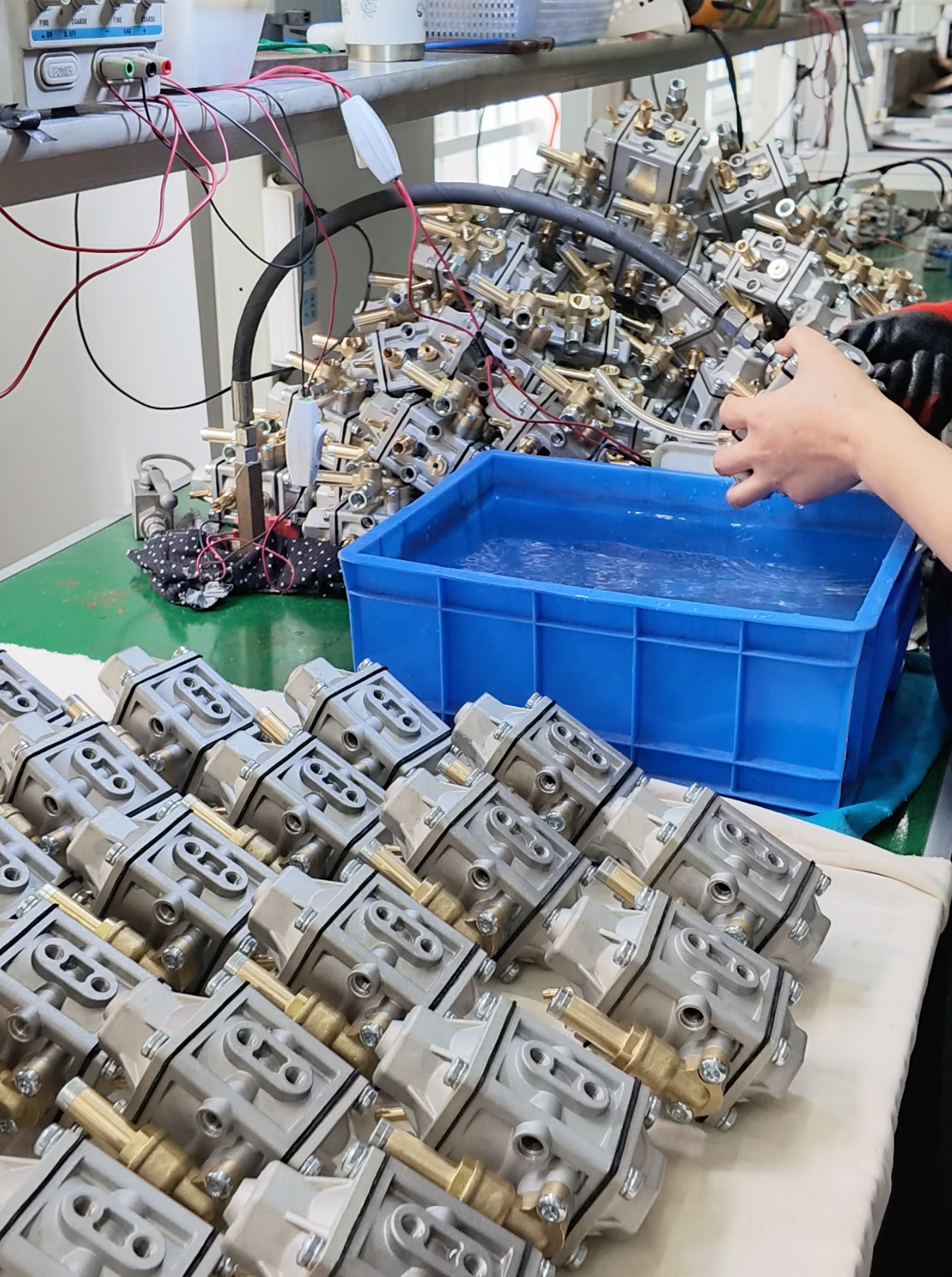 LPG regulator repair kit filter and component quality inspection